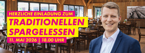 Einladung zum Traditionellen Spargelessen